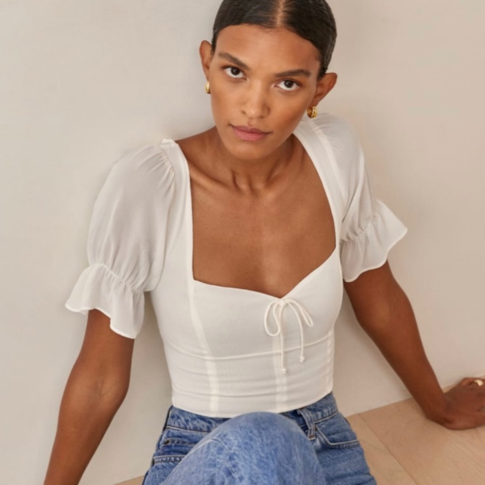 Reformation Delevan Top NWOT
